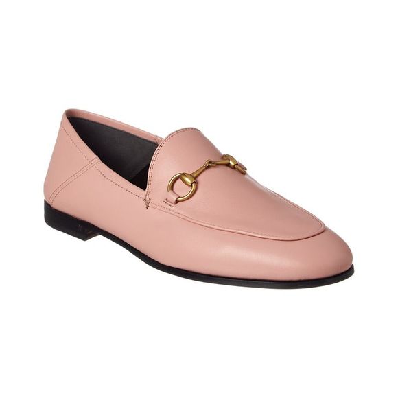Gucci Brixton Horsebit Leather Loafer, Pink - Picture 1 of 5